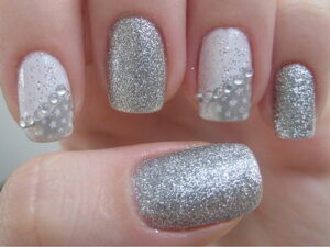 glitter negler