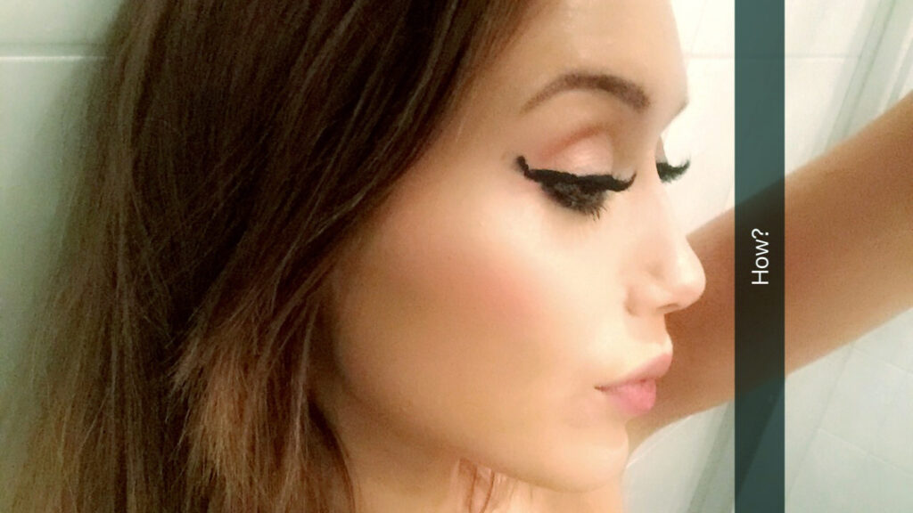 eyeliner fail